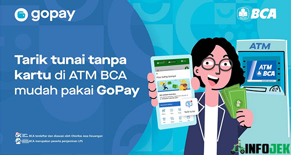 Cara Tarik Tunai GoPay di ATM BCA Tanpa Kartu Biaya dan Keuntungan
