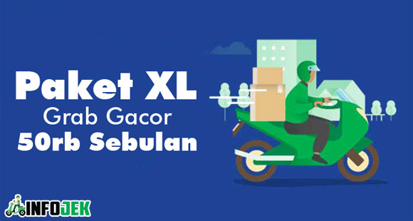 Detail Paket XL Grab Gacor 50 ribu Sebulan