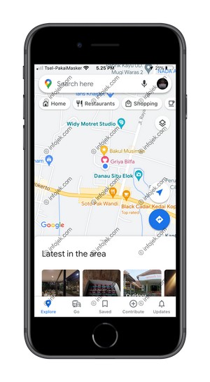 Buka Aplikasi Google Maps