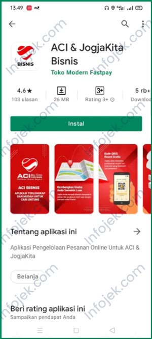 1 Download Install ACI JogjaKita Bisnis