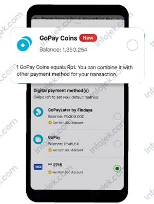 Pilih GoPay Coins untuk Bayar Pesanan GoFood