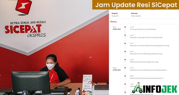 Jam Update Resi SiCepat
